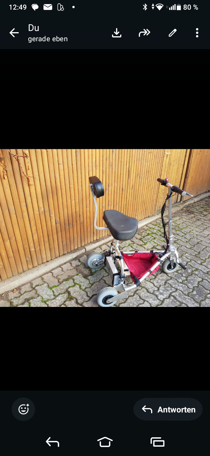 Elektromobil faltbar  Andere Escape  neuwertig Bild 2