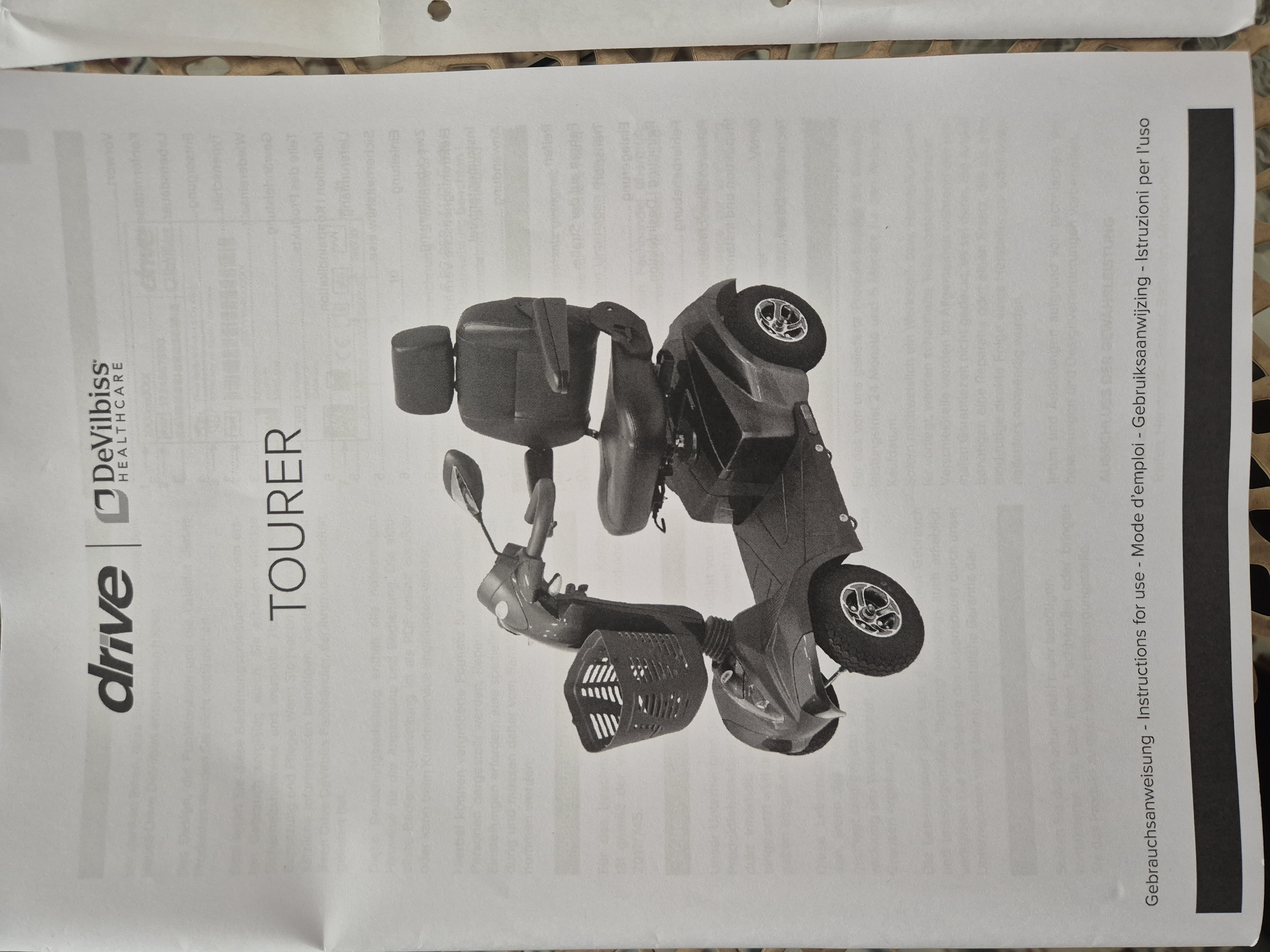Seniorenscooter Drive Medical Tourer neuwertig Bild 7